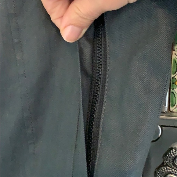 Helmut Lang Linen and Leather Blazer Jacket - Picture 7 of 15